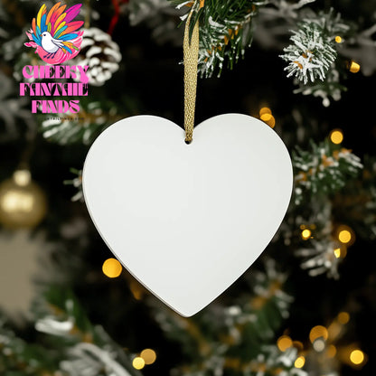 This Is What An Awesome Sister-in-law Looks Like, Heart Ornament Gifts for Sister-in-law, Christmas Unique Gifts from Men to Women, Family, Friends - Image 3