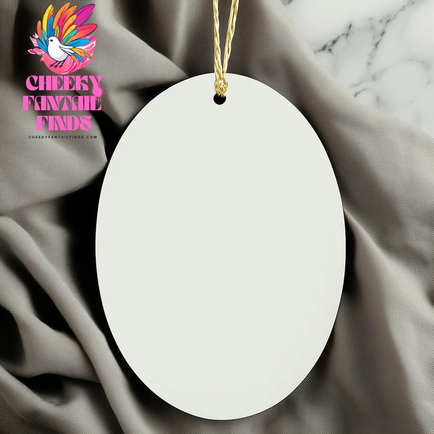 This Is What An Awesome Sister-in-law Looks Like, Oval Ornament Gift from Men to Sister-in-law, Funny Christmas Ornament - Image 3
