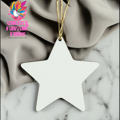 This Is What An Awesome Stepsister Looks Like, Star Ornament Gift for Her from Family, Christmas Unique Step Sister Ornament - Image 3
