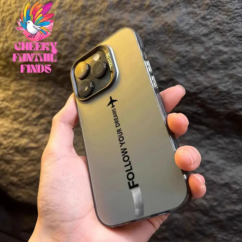 Travel-Inspired Airplane Route Design TPU Basic Case for iPhone 16 15 Pro Max 14 13 12 11 XS X XR 7 8 Plus Matte Hard Back Cover Cheeky Fantail Finds