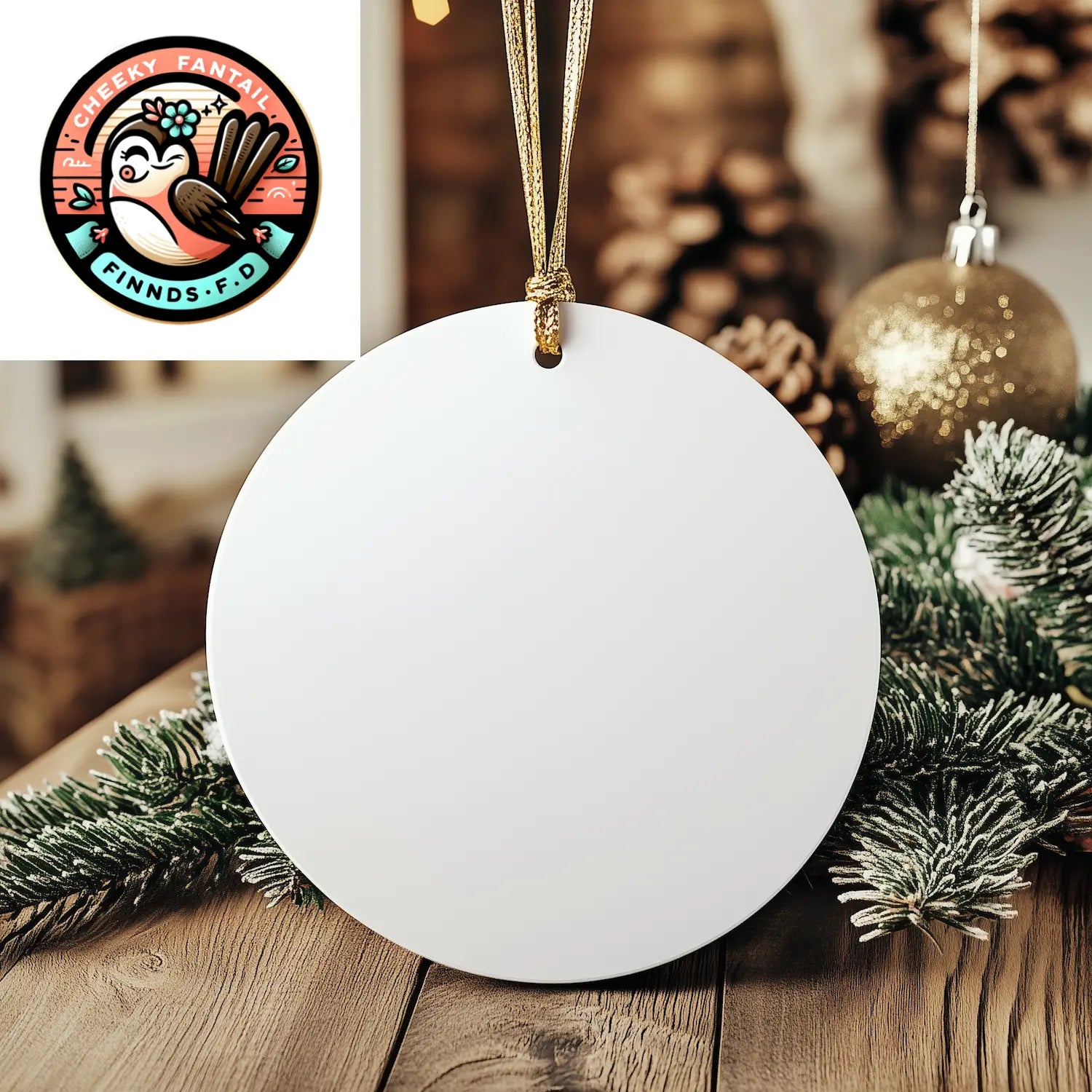 Turkish Van Cat Mom Gifts for Christmas - 'I'm Not A Regular Mom. I'm A Turkish Van Mom.' Circle Ornament, Gifts from Mom to Mom, for Turkish Van Cat Enthusiasts - Image 3