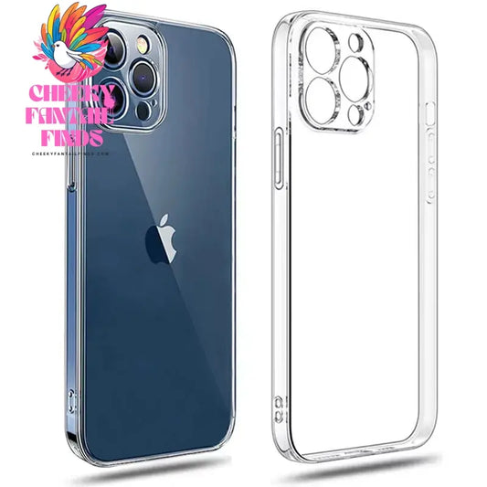 Ultra Thin Clear Phone Case For iPhone 11 12 13 14 15 16 Pro X XR XS Max Mini 7 8 Plus SE Silicone Soft Transparent Back Cover Cheeky Fantail Finds