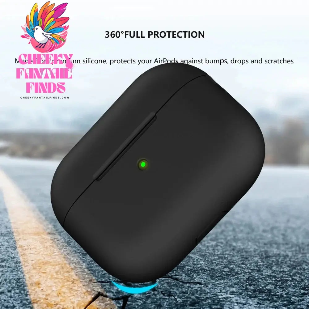 Ultra-Thin Silicone Earphone Cases For Airpods 1/2, Airpods 3 Protective Headphones Case For Apple Airpods Pro 2 Airpods Covers Cheeky Fantail Finds
