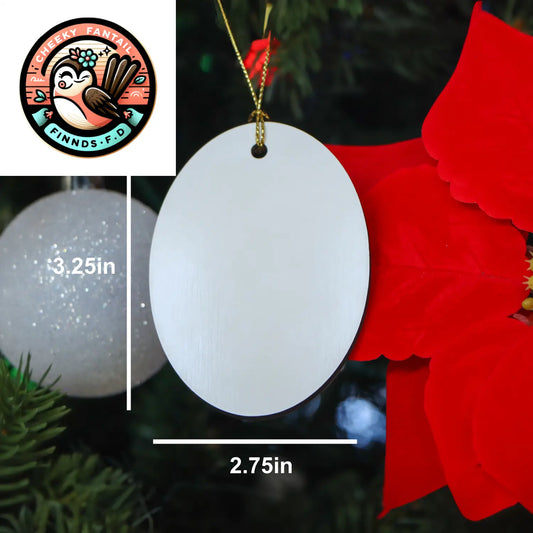 Unique Maltese Dog Gifts for Christmas, Funny Oval Ornament My Maltese Thinks I'm Cool, And That's All That Matters. - Image 2