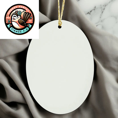 Unique Maltese Dog Gifts for Christmas, Funny Oval Ornament My Maltese Thinks I'm Cool, And That's All That Matters. - Image 3