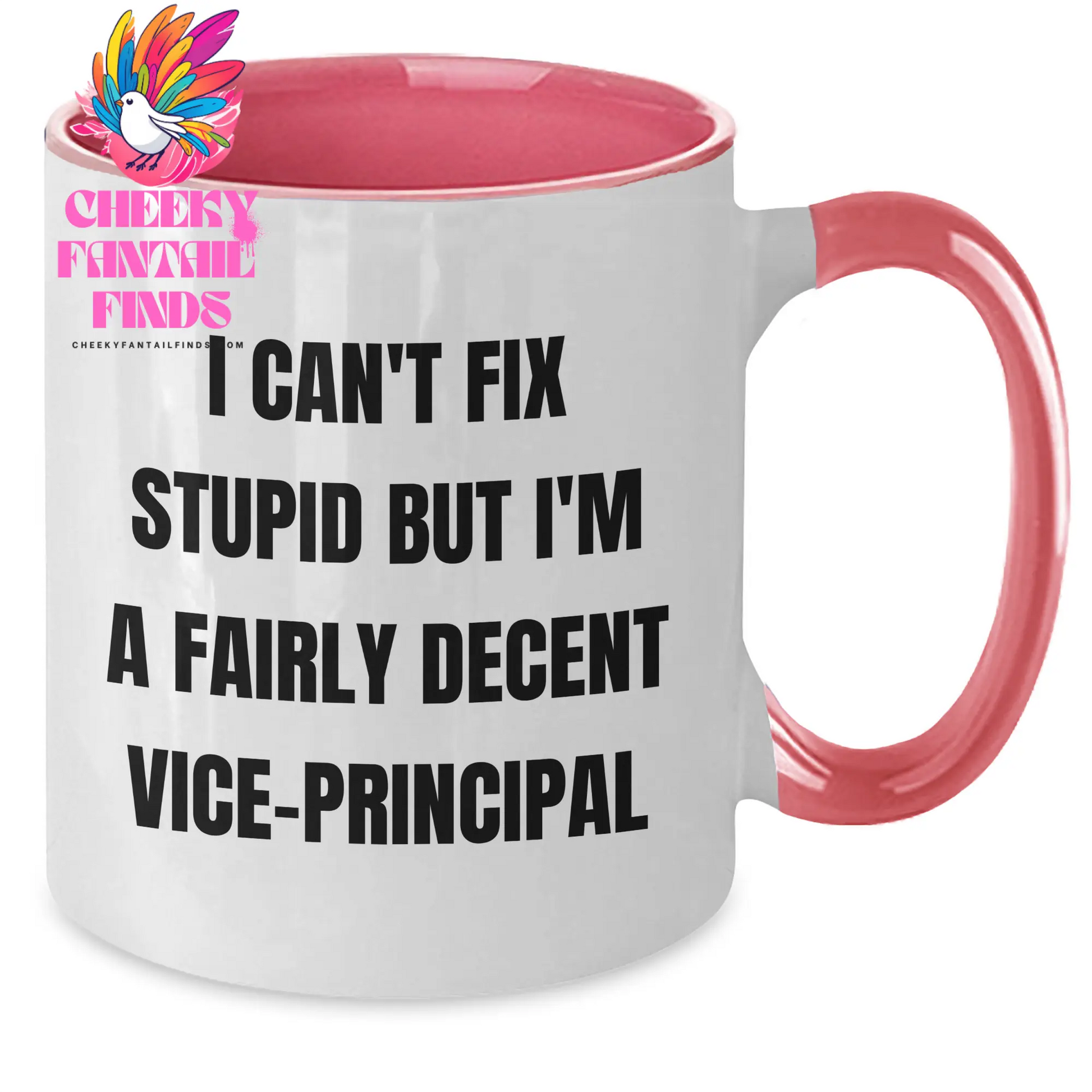 Vice-Principal Gifts, Funny Quote Two Tone Coffee Mug, Mother's Day Unique Gifts from Men to Vice-Principals - Additional