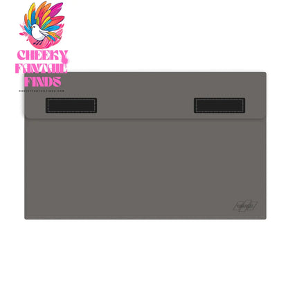 WUAWE 16.1" Portable Monitor Sleeve Bag, PU Leather Case for Travel Monitor Laptop, Black Cheeky Fantail Finds