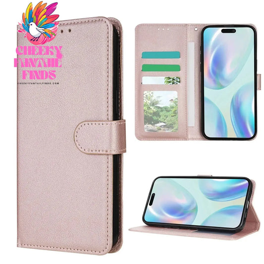 Wallet Card Stand Flip Leather Case Cover For Samsung Galaxy A05s A12 A13 A14 A15 A24 A32 A33 A34 A35 A51 A52 A53 A54 A55 A71 Cheeky Fantail Finds