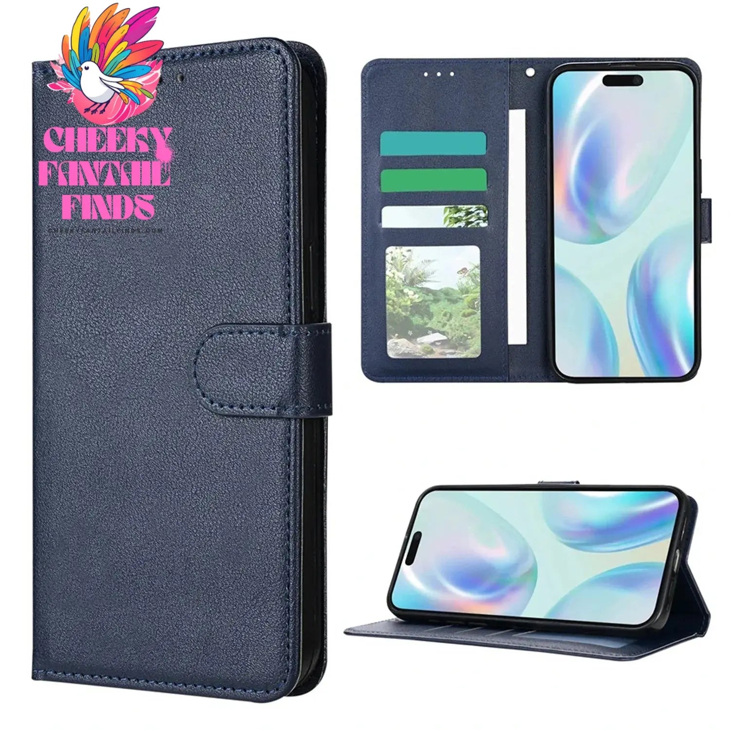 Wallet Card Stand Flip Leather Case Cover For Samsung Galaxy A05s A12 A13 A14 A15 A24 A32 A33 A34 A35 A51 A52 A53 A54 A55 A71 Cheeky Fantail Finds