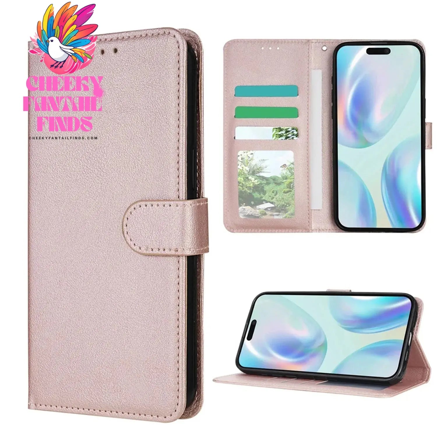 Wallet Card Stand Flip Leather Case Cover For Samsung Galaxy A05s A12 A13 A14 A15 A24 A32 A33 A34 A35 A51 A52 A53 A54 A55 A71 Cheeky Fantail Finds