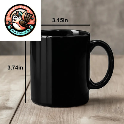 Warden Humor Black Coffee Mug, Funny Gifts from Friends, Family, Coworkers, Unique Father's Day Presents for Men - 'I'm A Warden. I Speak Fluently In genius.' - Additional