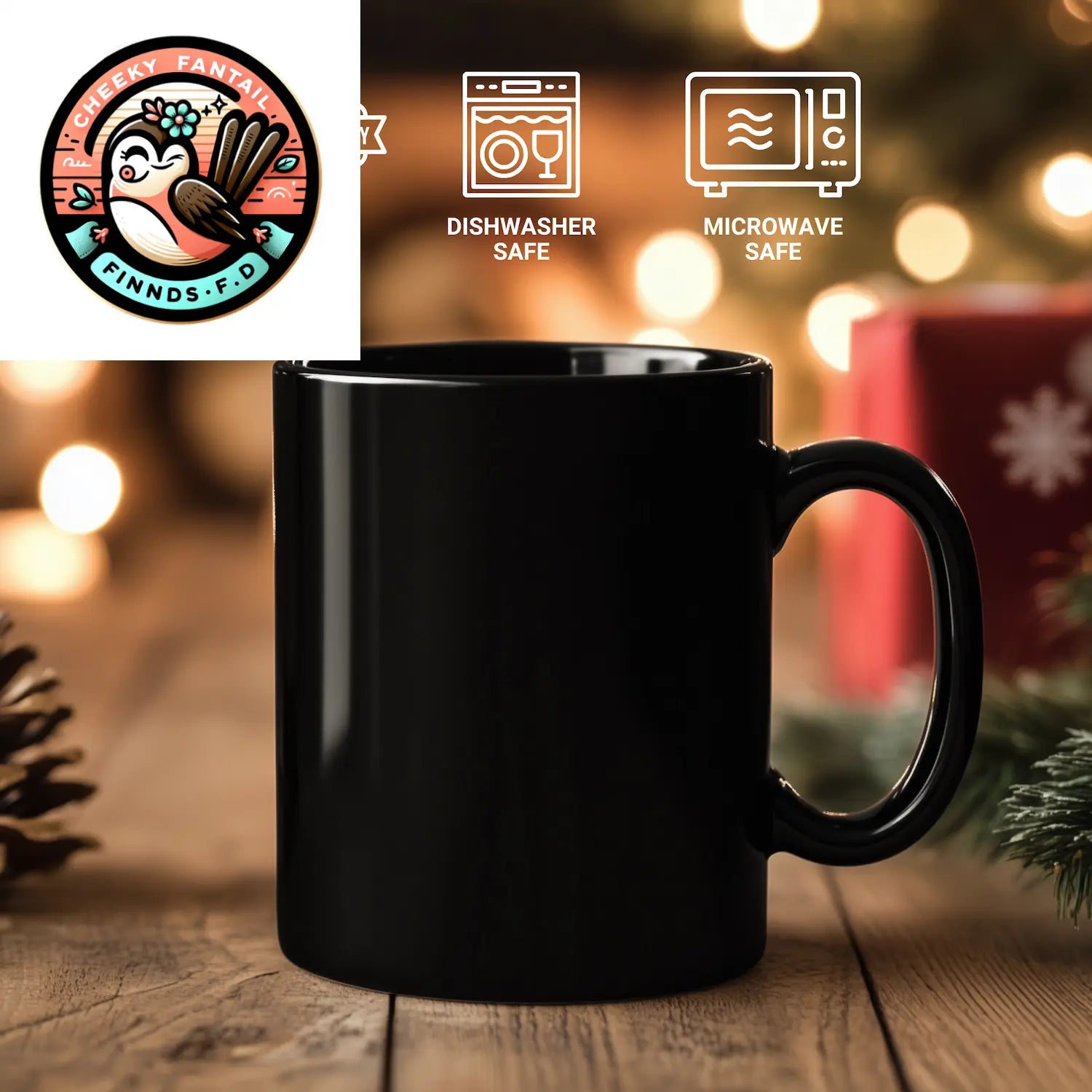 Warden Humor Black Coffee Mug, Funny Gifts from Friends, Family, Coworkers, Unique Father's Day Presents for Men - 'I'm A Warden. I Speak Fluently In genius.' - Additional