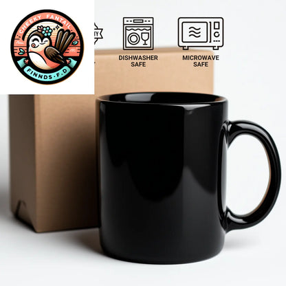 Warden Humor Black Coffee Mug, Funny Gifts from Friends, Family, Coworkers, Unique Father's Day Presents for Men - 'I'm A Warden. I Speak Fluently In genius.' - Additional
