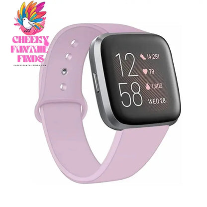 Watch Straps for Fitbit Versa 2 /Fitbit Versa /Versa Lite/Versa Special Edition,Silicone Watch Band for Fitbit Versa Smart Watch Cheeky Fantail Finds