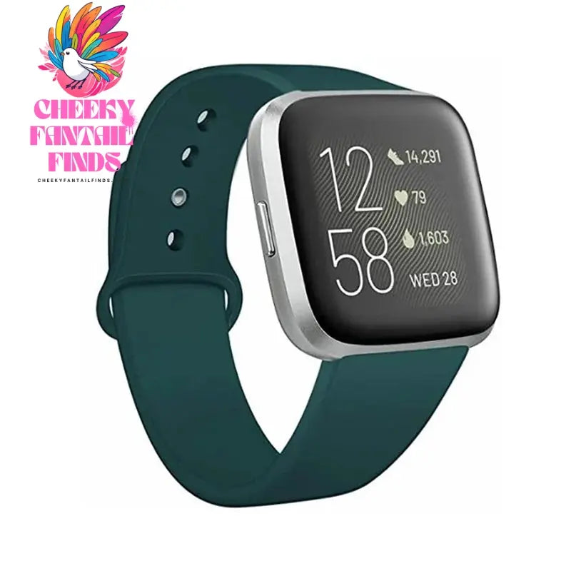 Watch Straps for Fitbit Versa 2 /Fitbit Versa /Versa Lite/Versa Special Edition,Silicone Watch Band for Fitbit Versa Smart Watch Cheeky Fantail Finds