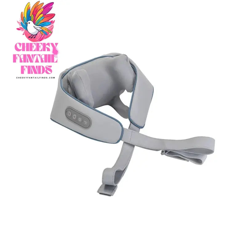 Wireless Neck Massager With Hot Compress Neck And Back Shoulder Shiatsu Kneading Massage Shawl Neck Cervical Relaxing Trapezius Cheeky Fantail Finds
