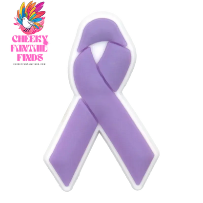 Women's Pink Love Ribbon Breast Cancer Prevention Medical Shoe Charms Cervix Aids Awareness Shoe Accessories Fundraisers Events - Cheeky Fantail Finds