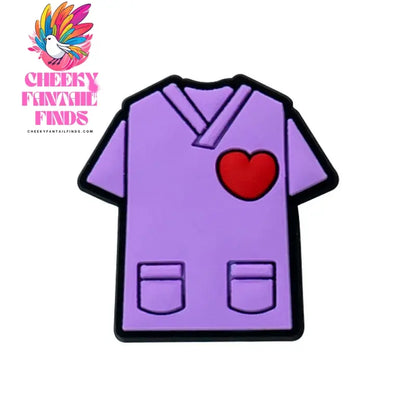 Women's Pink Love Ribbon Breast Cancer Prevention Medical Shoe Charms Cervix Aids Awareness Shoe Accessories Fundraisers Events - Cheeky Fantail Finds