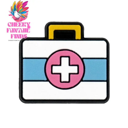 Women's Pink Love Ribbon Breast Cancer Prevention Medical Shoe Charms Cervix Aids Awareness Shoe Accessories Fundraisers Events - Cheeky Fantail Finds