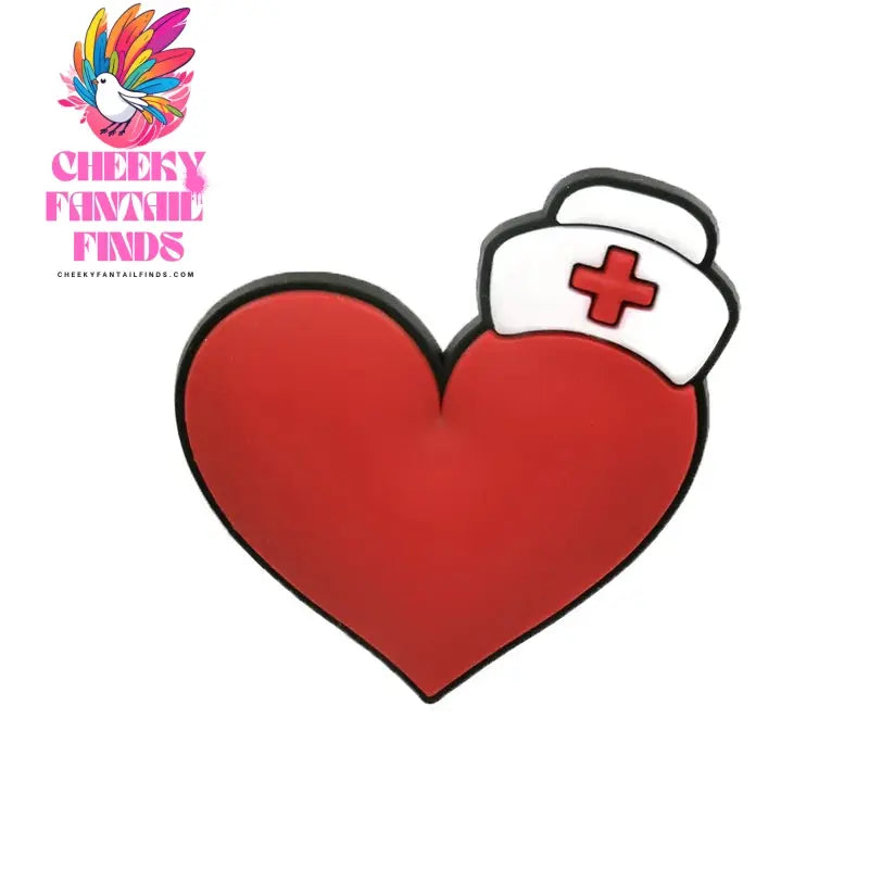 Women's Pink Love Ribbon Breast Cancer Prevention Medical Shoe Charms Cervix Aids Awareness Shoe Accessories Fundraisers Events - Cheeky Fantail Finds