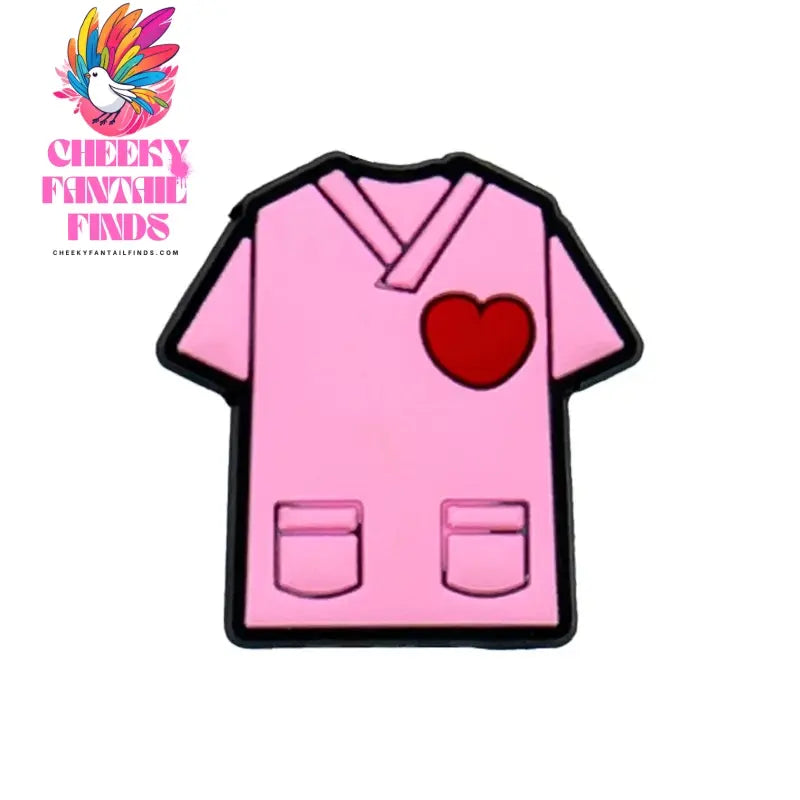 Women's Pink Love Ribbon Breast Cancer Prevention Medical Shoe Charms Cervix Aids Awareness Shoe Accessories Fundraisers Events - Cheeky Fantail Finds