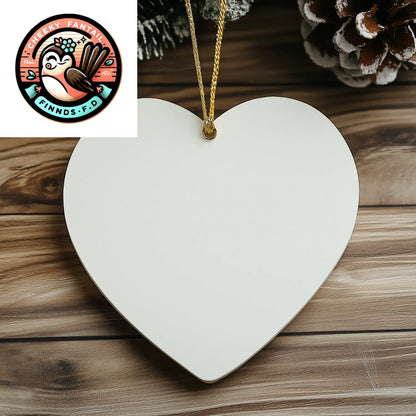 World's Greatest Teller Funny Heart Ornament Gifts from Friends to Family for Christmas - Image 4