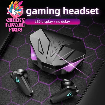 X15 TWS Wireless Bluetooth Headset LED Display Gamer Earbuds with Mic Wireless Headphones Noise Cancelling Bluetooth Earphones Cheeky Fantail Finds