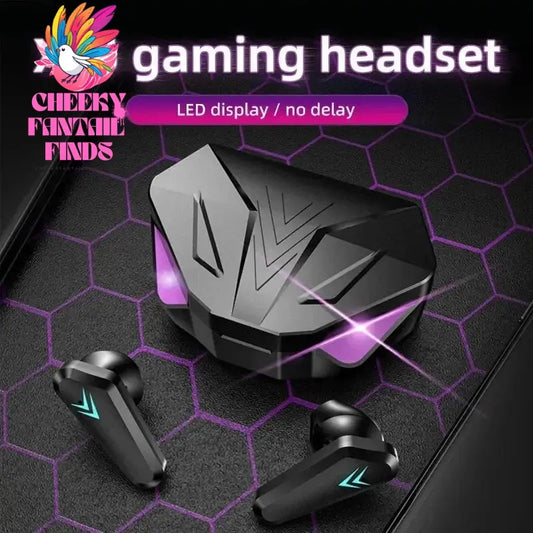 X15 TWS Wireless Bluetooth Headset LED Display Gamer Earbuds with Mic Wireless Headphones Noise Cancelling Bluetooth Earphones Cheeky Fantail Finds