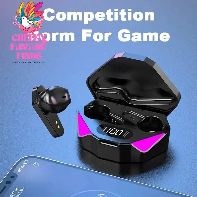 X15 TWS Wireless Bluetooth Headset LED Display Gamer Earbuds with Mic Wireless Headphones Noise Cancelling Bluetooth Earphones Cheeky Fantail Finds