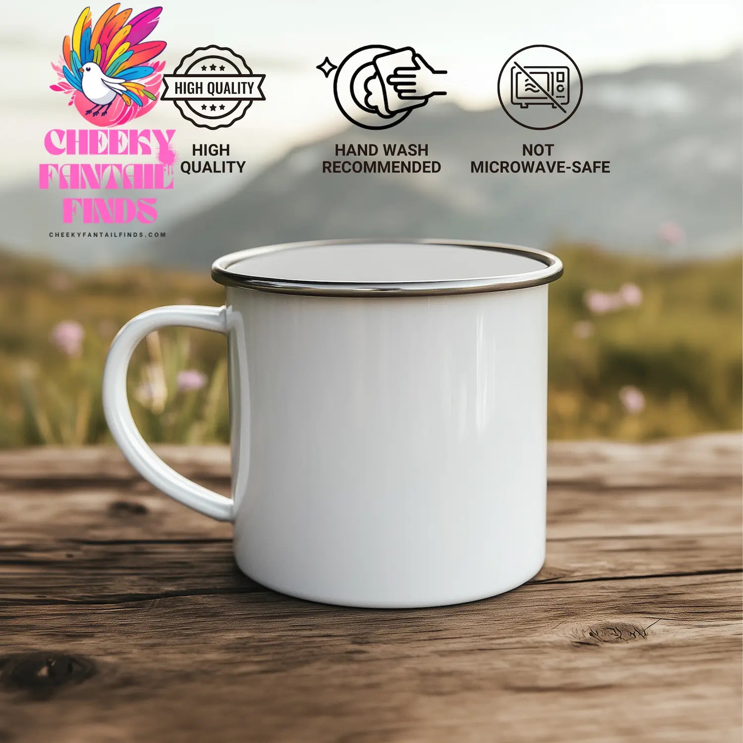 Yellow Cat Mom Ever Unique Gifts for Dad Father's Day Present Enamel Camping Mug Yellow Cat Lover Gifts for Husband Yellow Cat Enthusiasts - Image 4