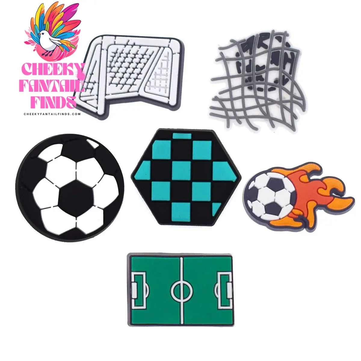 ball boxing football basketball lot shoes charms decorations Charms Buckle Kids X-mas Gifts Accessories - Cheeky Fantail Finds