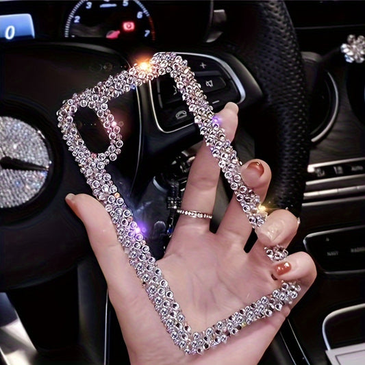 Fashionable And Luxurious Rhinestone Transparent Phone Case For IPhone 15 Pro Max/15/11/12/13/14