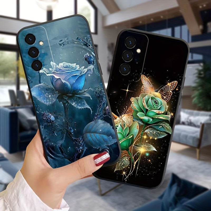 Phone Case For Samsung Galaxy A03/A03S/A04/A04E/A04S/A05/A05S/A12/A13/A14/A15/A21S/A22/A23/A24/A25/A32/A33/A34/A52/A52S/A53/A54/A72/A73 5G High Quality Couple Creative Design Drawings-S2063