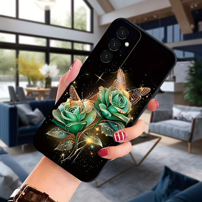 Phone Case For Samsung Galaxy A03/A03S/A04/A04E/A04S/A05/A05S/A12/A13/A14/A15/A21S/A22/A23/A24/A25/A32/A33/A34/A52/A52S/A53/A54/A72/A73 5G High Quality Couple Creative Design Drawings-S2063