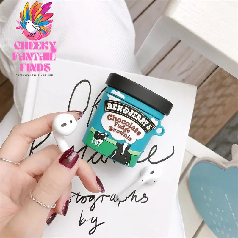 for AirPods 4 Case 3D Snacks Sugar Drinks Creative Earphone Case for AirPods Pro 1 2 3 Cartoon Silicone Cover for AirPods Pro 2 Cheeky Fantail Finds