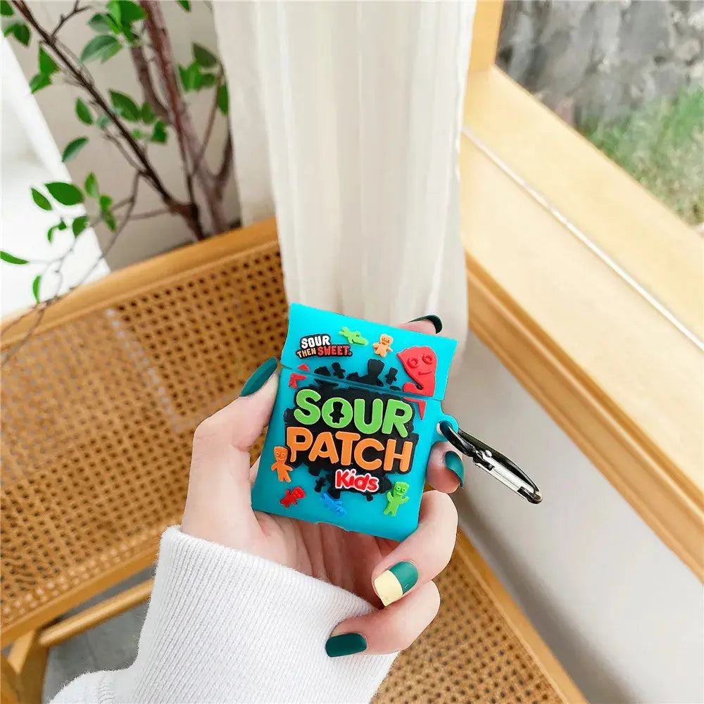 for AirPods 4 Case 3D Snacks Sugar Drinks Creative Earphone Case for AirPods Pro 1 2 3 Cartoon Silicone Cover for AirPods Pro 2 Cheeky Fantail Finds