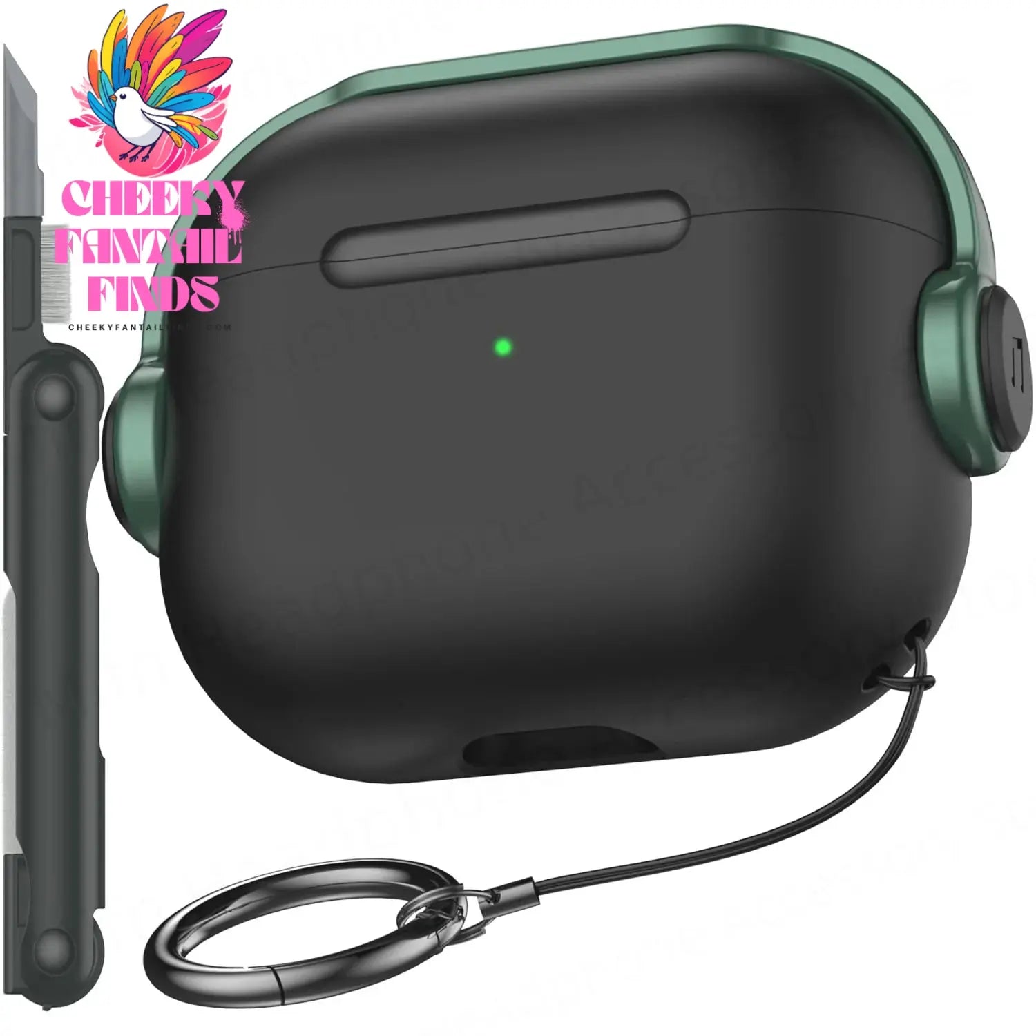 for airpod 4 case Headphone protector enjoy music Luxury design Security Lock Cover for apple airpods pro 2nd Gen 2023 Cases Cheeky Fantail Finds