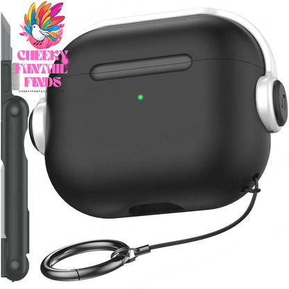 for airpod 4 case Headphone protector enjoy music Luxury design Security Lock Cover for apple airpods pro 2nd Gen 2023 Cases Cheeky Fantail Finds