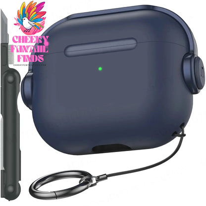 for airpod 4 case Headphone protector enjoy music Luxury design Security Lock Cover for apple airpods pro 2nd Gen 2023 Cases Cheeky Fantail Finds