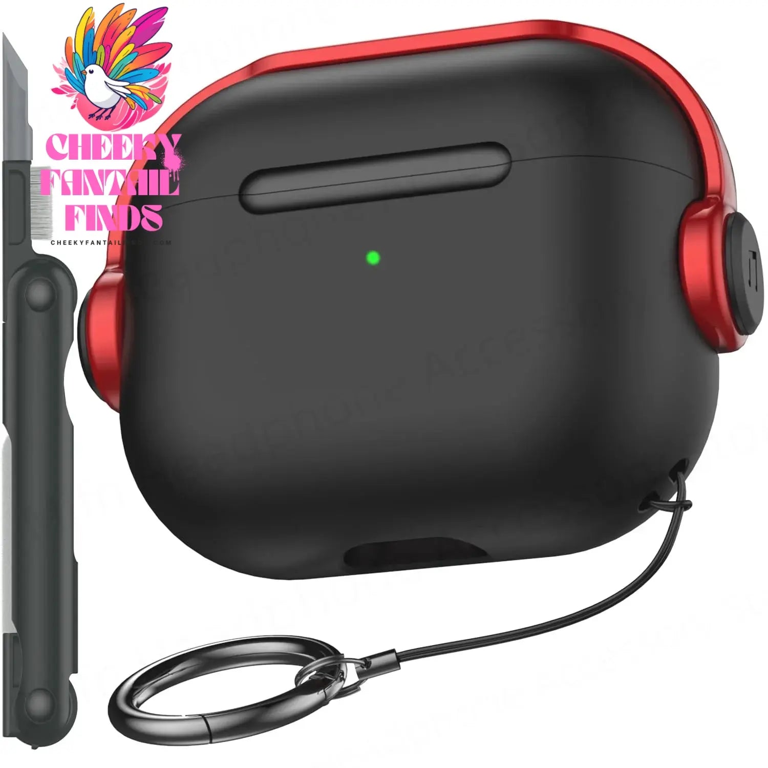 for airpod 4 case Headphone protector enjoy music Luxury design Security Lock Cover for apple airpods pro 2nd Gen 2023 Cases Cheeky Fantail Finds