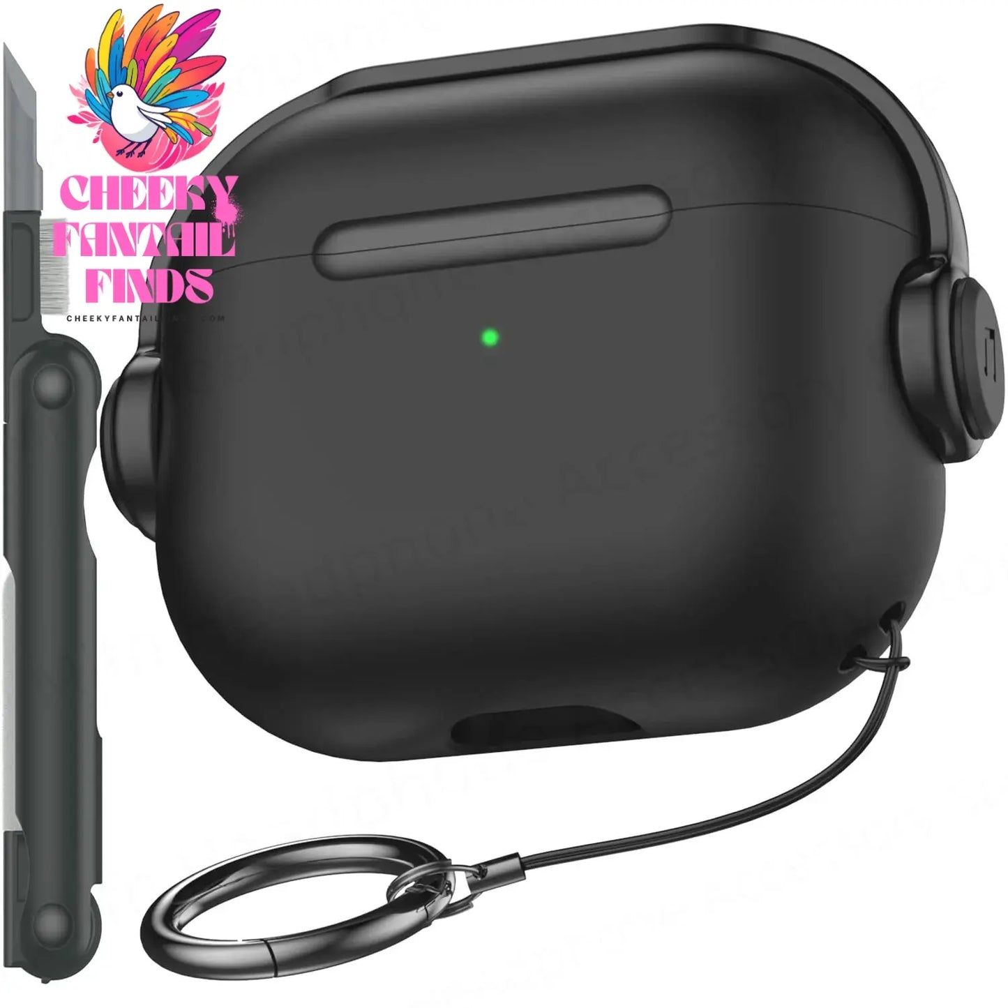 for airpod 4 case Headphone protector enjoy music Luxury design Security Lock Cover for apple airpods pro 2nd Gen 2023 Cases Cheeky Fantail Finds