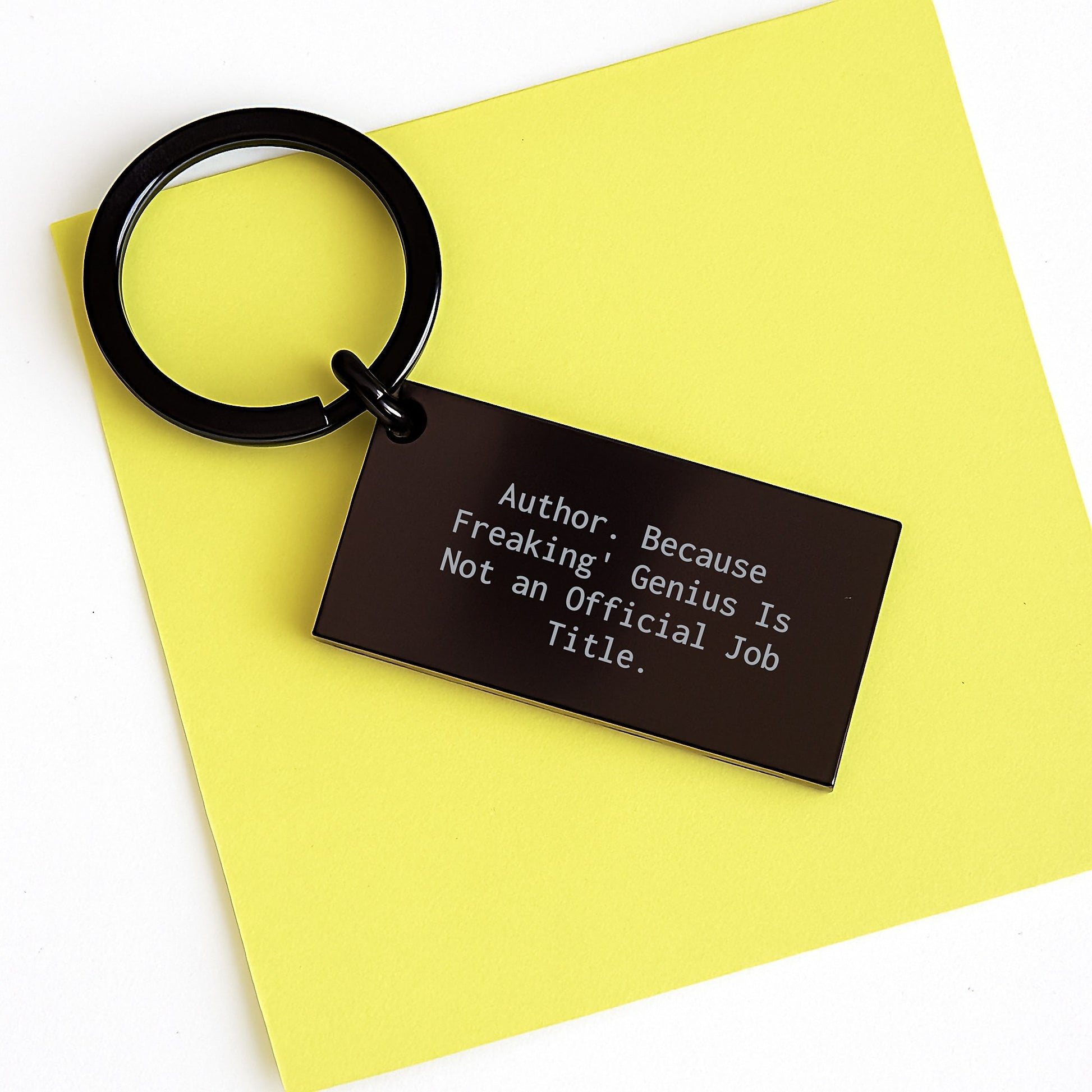 Author Keychain Funny Gifts from Friends for Author Graduation Unique - Image 3