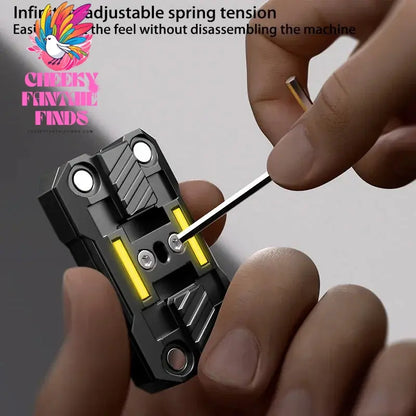 luminous Push Slider Adult EDC Gadgets Fidget Desk Toy Anti Stress Hand Spinner Autism Anxiety ADHD Stress Relief Funny Gifts Cheeky Fantail Finds