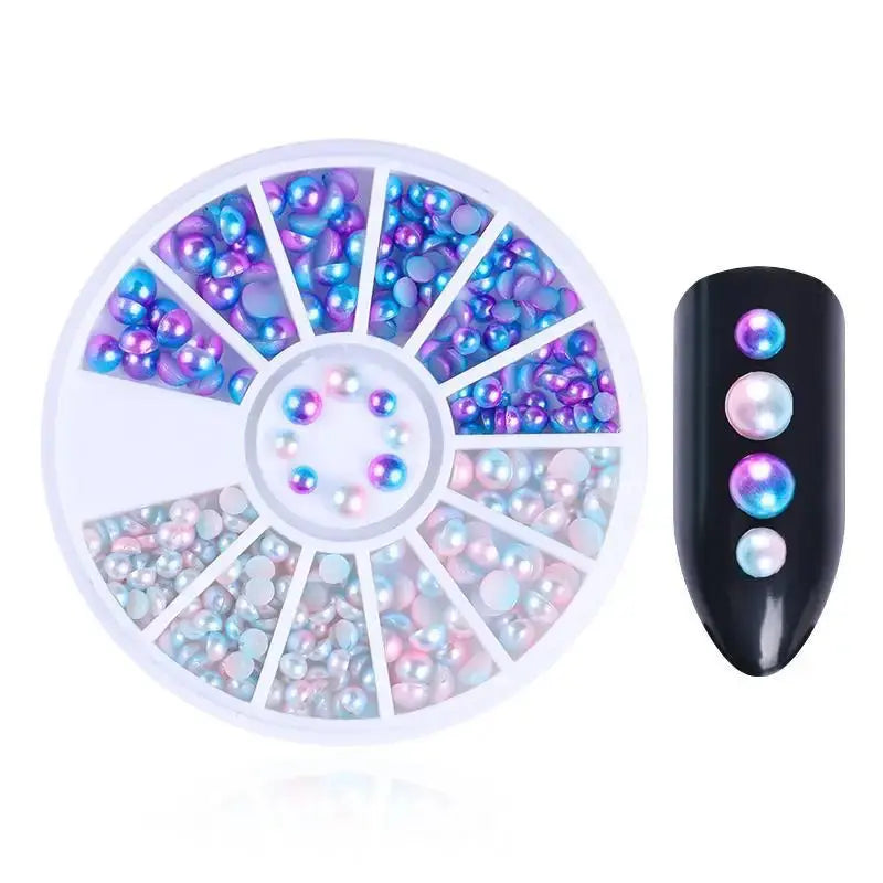 nail parts nail art glitter rhinestone Crystal gems jewelry Bead Manicure decoration accessories nail supplies for professionals Cheeky Fantail Finds
