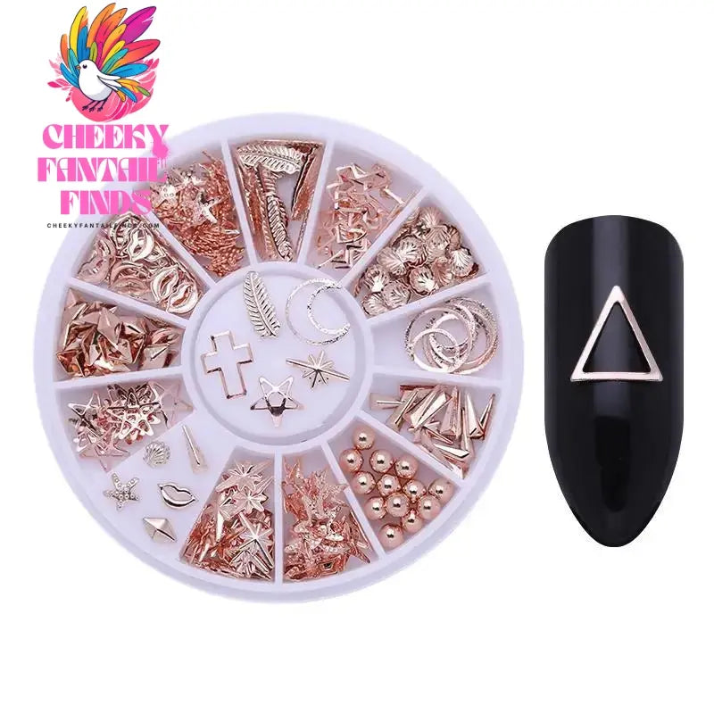 nail parts nail art glitter rhinestone Crystal gems jewelry Bead Manicure decoration accessories nail supplies for professionals Cheeky Fantail Finds