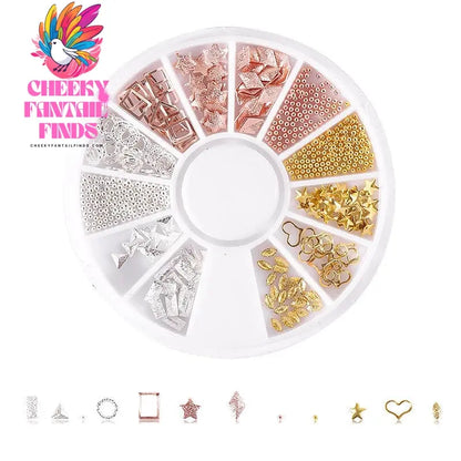 nail parts nail art glitter rhinestone Crystal gems jewelry Bead Manicure decoration accessories nail supplies for professionals Cheeky Fantail Finds