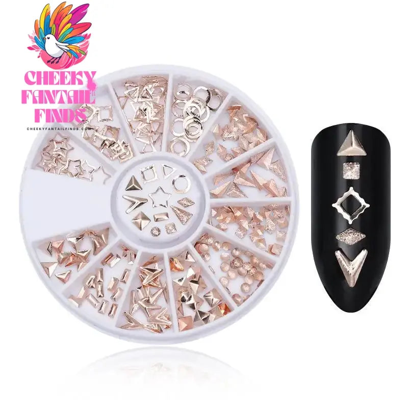 nail parts nail art glitter rhinestone Crystal gems jewelry Bead Manicure decoration accessories nail supplies for professionals Cheeky Fantail Finds