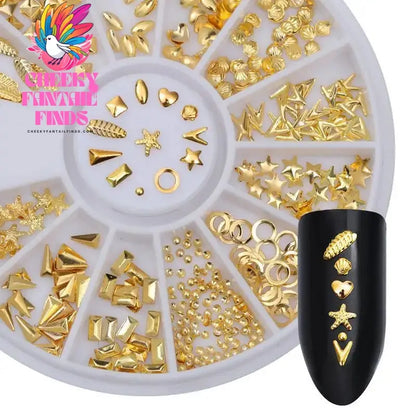 nail parts nail art glitter rhinestone Crystal gems jewelry Bead Manicure decoration accessories nail supplies for professionals Cheeky Fantail Finds