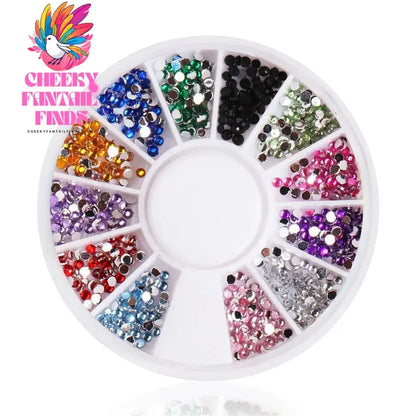 nail parts nail art glitter rhinestone Crystal gems jewelry Bead Manicure decoration accessories nail supplies for professionals Cheeky Fantail Finds