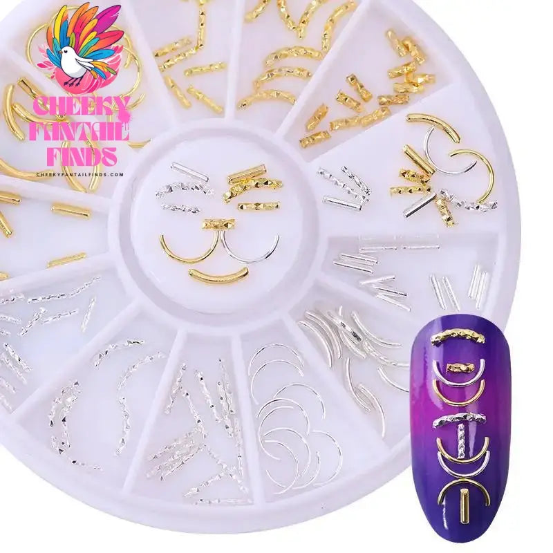 nail parts nail art glitter rhinestone Crystal gems jewelry Bead Manicure decoration accessories nail supplies for professionals Cheeky Fantail Finds